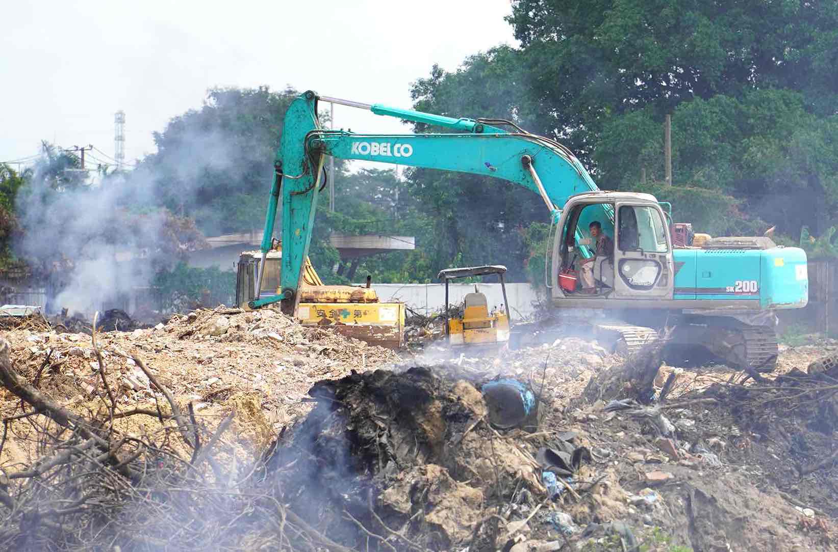 Những công việc cuối cùng đang được triển khai.