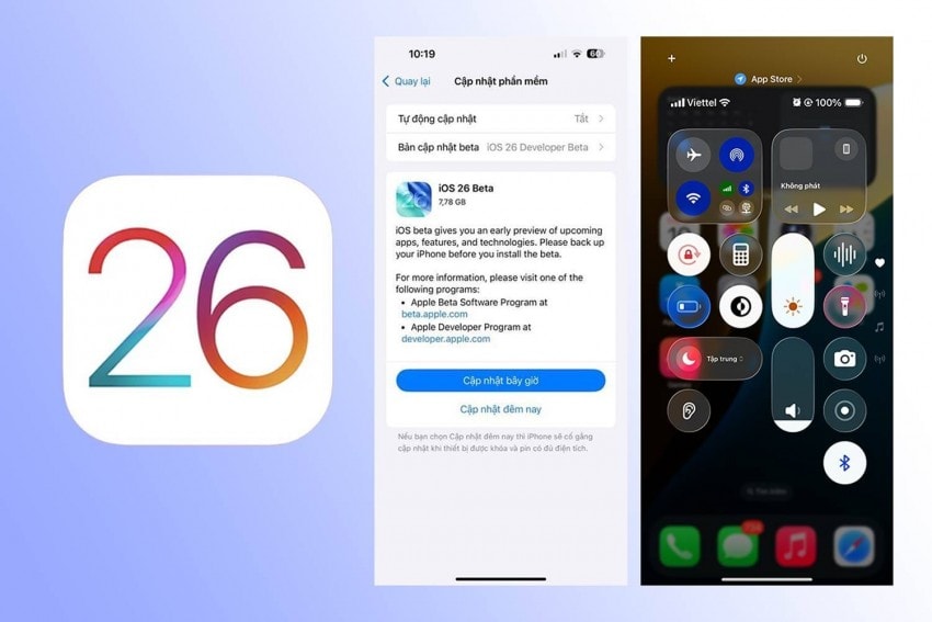 Apple phát hành iOS 26 beta 6 với nhiều thay đổi thú vị