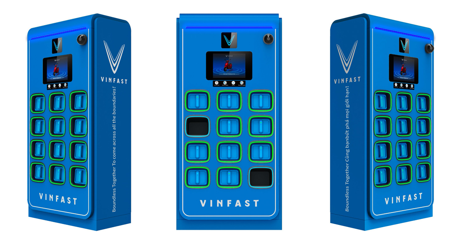 VinFast sẽ triển khai hệ thống đổi pin lên tới 150.000 trạm tại tất cả các địa phương.
