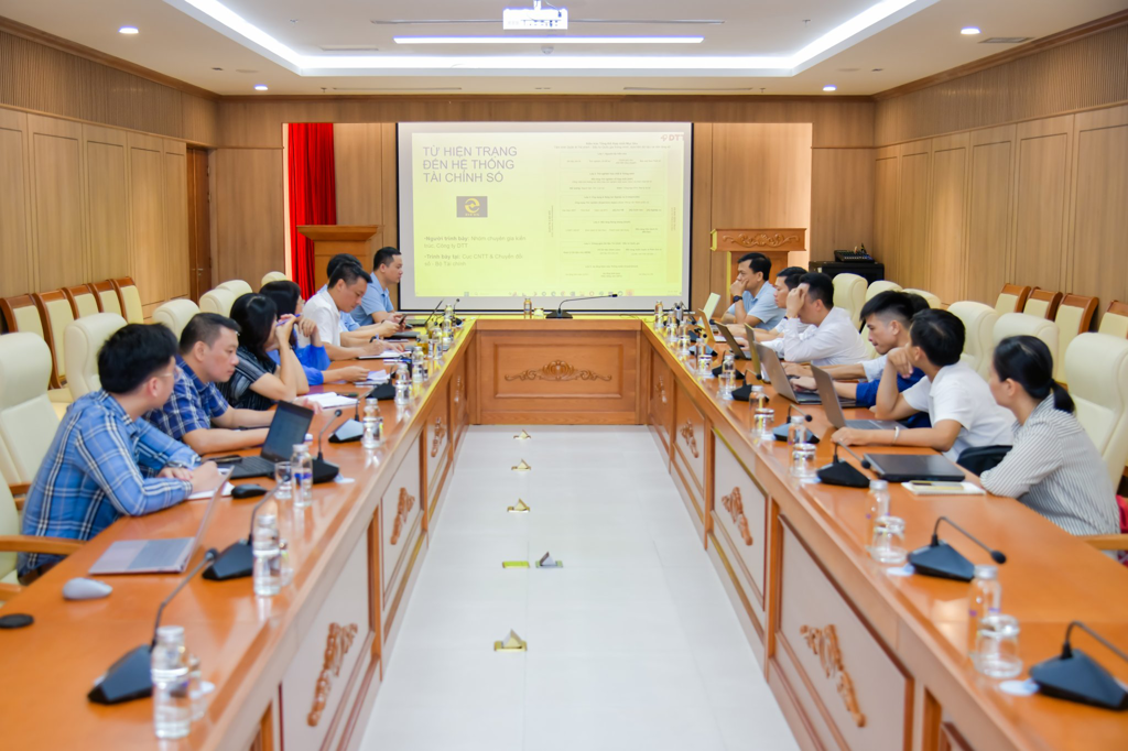 Cục Công nghệ thông tin và Chuyển đổi số (Bộ Tài chính) làm việc với Công ty Công nghệ DTT.