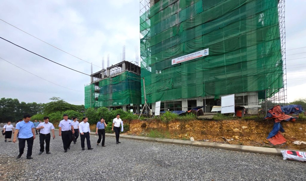 Dự án nhà ở cho công nhân, nhà ở xã hội phường Tích Lương (Thái Nguyên) đang cần tháo gỡ những vướng mắc về pháp lý. Ảnh: Việt Hoan.