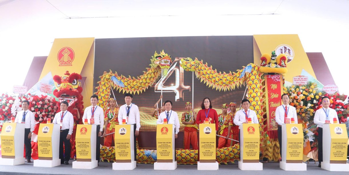 Dự án nhà ở xã hội phường Bách Quang (Thái Nguyên) dự kiến bàn giao hơn 1.100 căn hộ vào cuối năm nay. Ảnh: Việt Hoan.