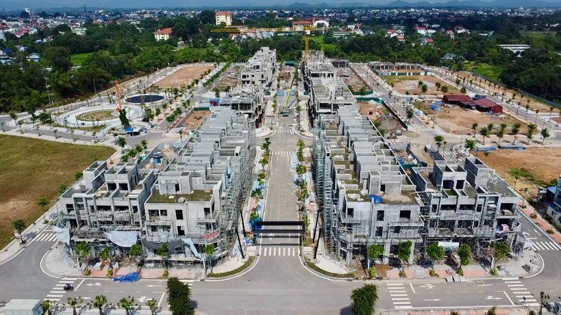 Tọa lạc gần khu công nghiệp lớn, nhà ở xã hội Đại Thắng đã bán gần hết căn hộ ngay sau hoàn thiện. Ảnh: Nguyễn Hoàn.