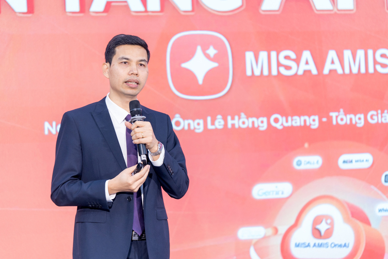 Ông Lê Hồng Quang - Tổng Giám đốc Công ty Cổ phần MISA.