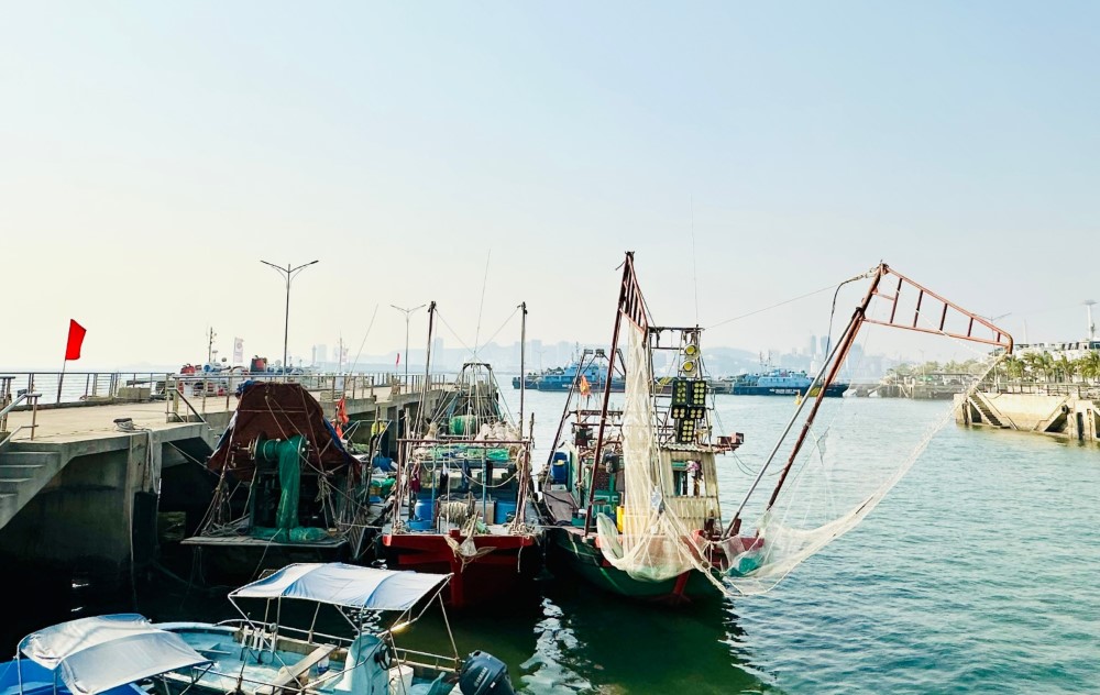 Việc khởi tố vụ án, khởi tố bị can trong vụ 13 tàu cá bị tháo thiết bị giám sát hành trình là cần thiết nhằm góp phần phòng chống khai thác IUU. Trong ảnh là một số tàu đánh bắt trái phép trong vùng lõi vịnh Hạ Long bị bắt giữ. Ảnh: Nguyễn Hùng