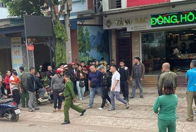 Cướp tiệm vàng ở Thái Nguyên