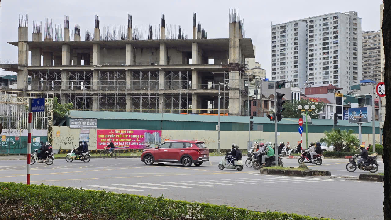 Một số dự án chung cư ngay từ khi khởi công đã tuyển