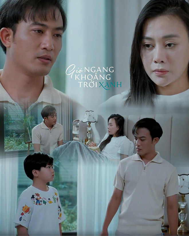 Mỹ Anh (Phương Oanh) và Đăng (Doãn Quốc Đam) trở thành tâm điểm ở phần kết phim. Ảnh: VFC