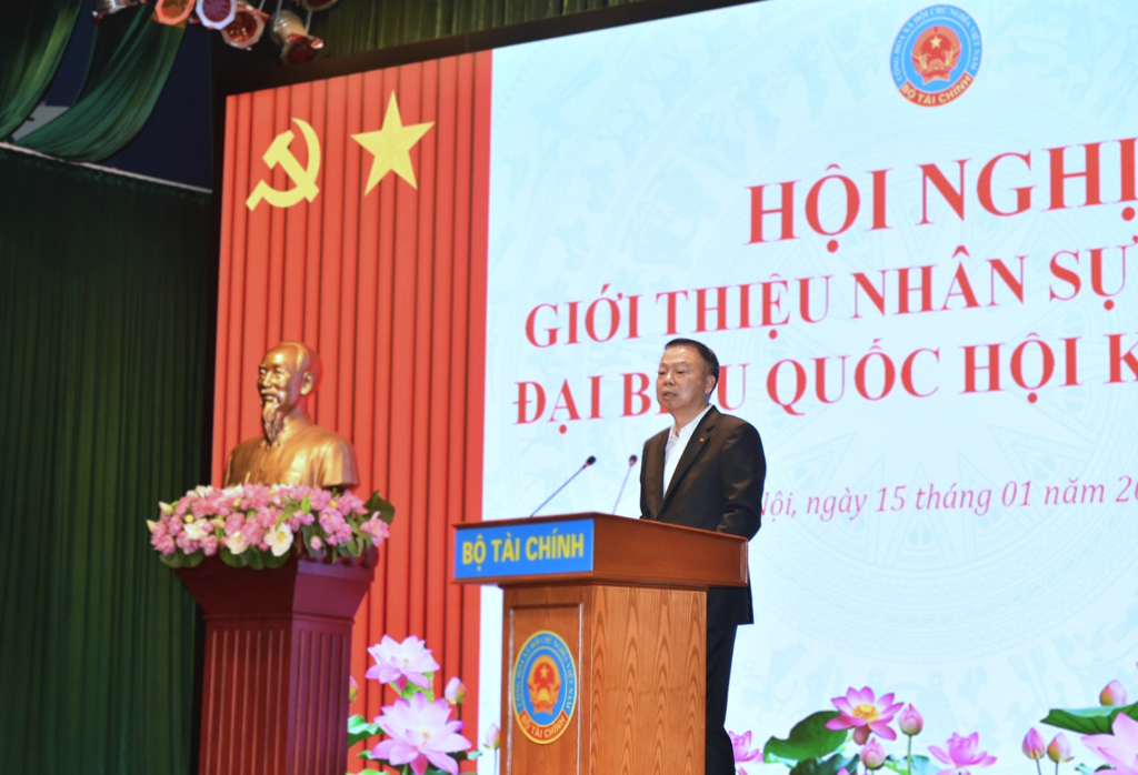 Bộ Tài chính giới thiệu Bộ trưởng Nguyễn Văn Thắng ứng cử đại biểu Quốc hội khóa XVI Bộ Tài chính giới thiệu Bộ trưởng Nguyễn Văn Thắng ứng cử đại biểu Quốc hội khóa XVI