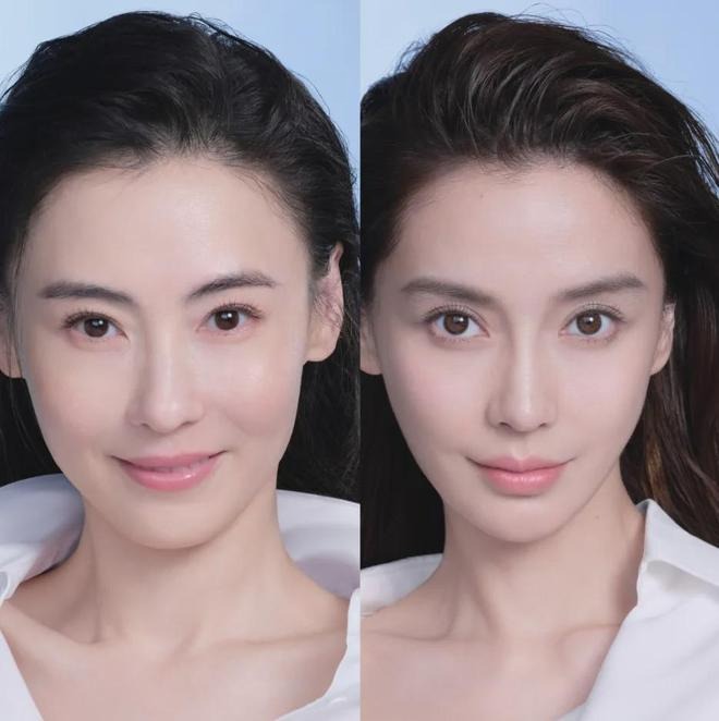 Trương Bá Chi và Angelababy. Ảnh cắt từ video