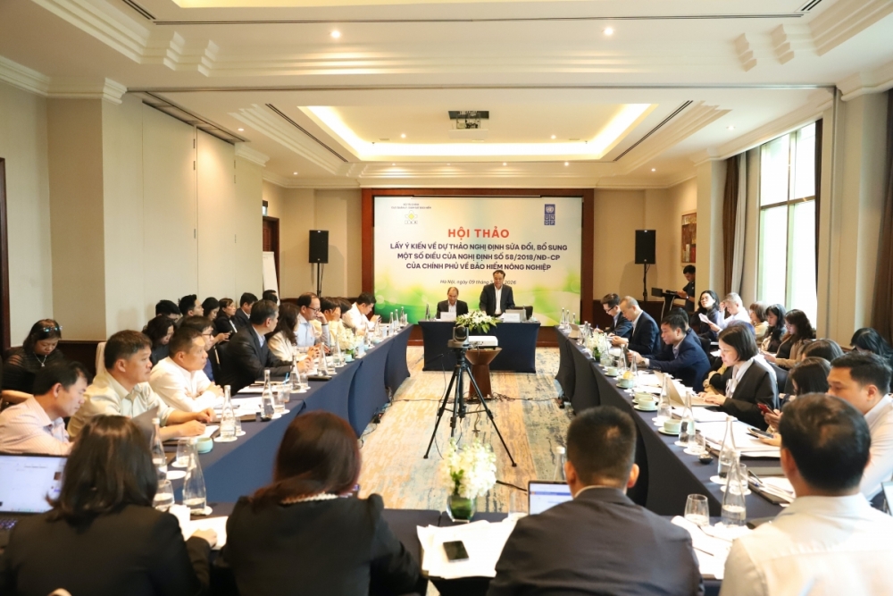 Hoàn thiện khung pháp lý bảo hiểm nông nghiệp để mở rộng độ bao phủ rủi ro