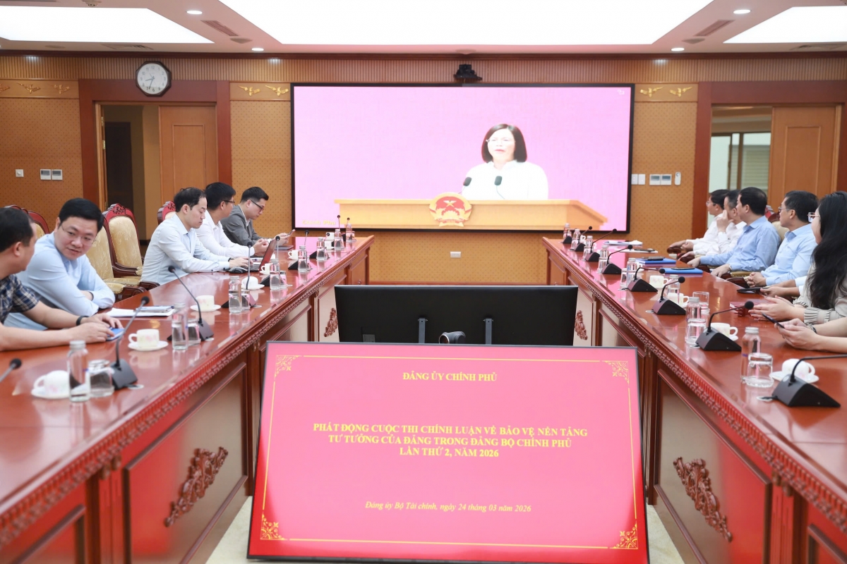 Phát động Cuộc thi chính luận bảo vệ nền tảng tư tưởng của Đảng trong Đảng bộ Chính phủ năm 2026