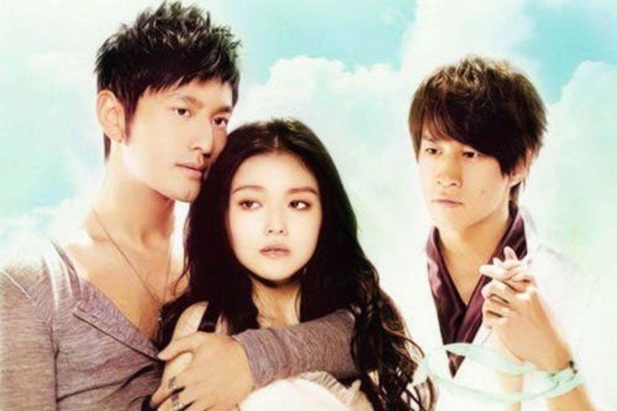 Huỳnh Hiểu Minh, Từ Hy Viên và Hà Nhuận Đông trong “Bong bóng mùa hè“. Ảnh: Nhà sản xuất