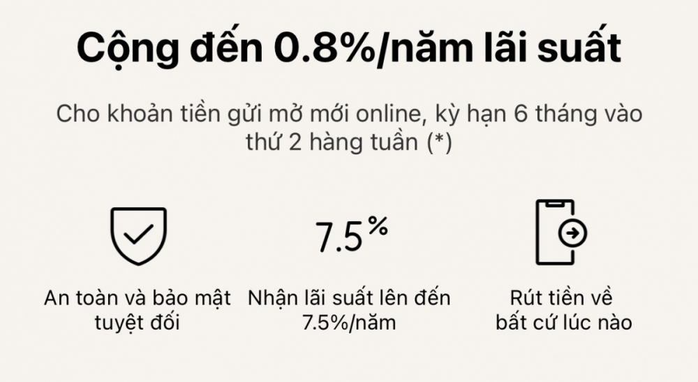 Lãi suất ngân hàng bước vào tháng 6, vẫn còn mức 7-10%/năm Lãi suất ngân hàng bước vào tháng 6, vẫn còn mức 7-10%/năm