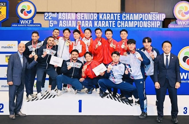 Đội karate Việt Nam có 2 vé chính thức dự giải đồng đội thế giới 2026