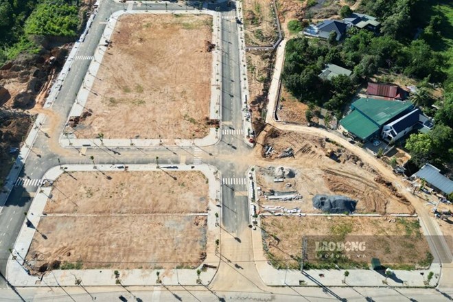 Toàn cảnh khu đất đấu giá có ô khởi điểm gần 4,9 tỉ đồng ở Phú Thọ