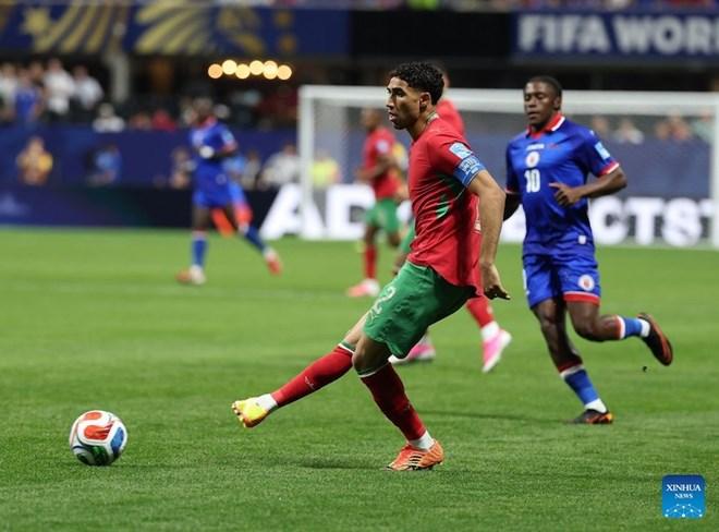 Maroc ngược dòng trước Haiti trong trận cầu 6 bàn thắng