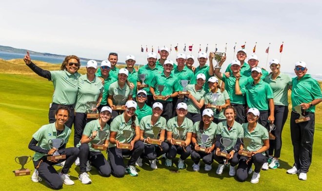 Golf thủ Nguyễn Anh Minh có ngôi vô địch giải đồng đội Arnold Palmer Cup 2026
