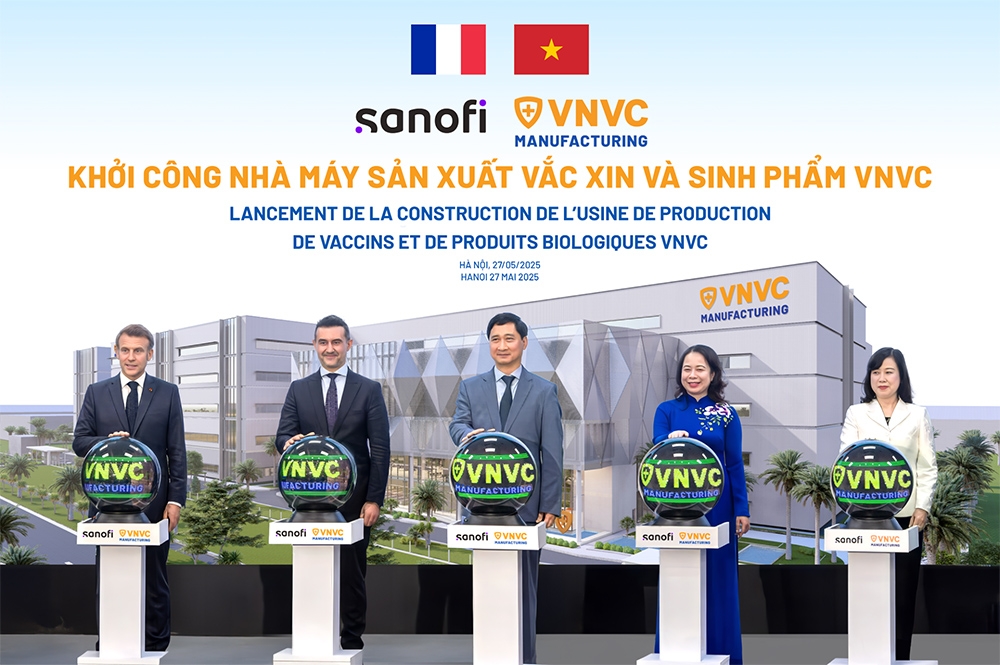 VNVC và Sanofi thúc đẩy sản xuất vắc xin thế hệ mới tại Việt Nam VNVC và Sanofi thúc đẩy sản xuất vắc xin thế hệ mới tại Việt Nam