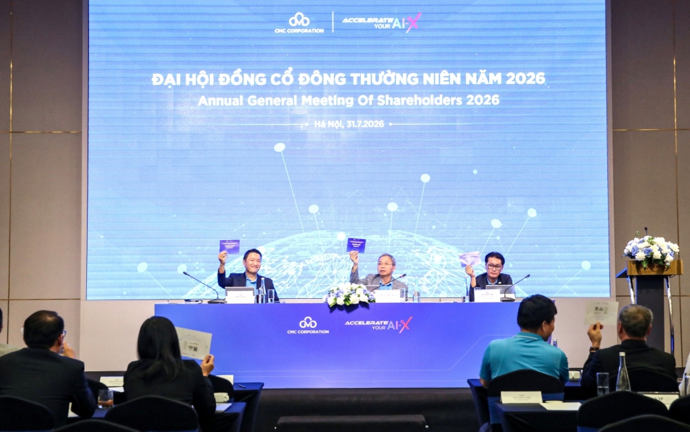 Tập đoàn công nghệ CMC đặt mục tiêu doanh thu năm 2026 đạt 11.403 tỷ đồng Tập đoàn công nghệ CMC đặt mục tiêu doanh thu năm 2026 đạt 11.403 tỷ đồng