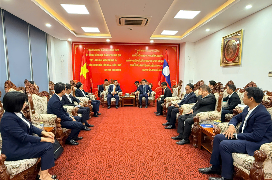 Vinachem tăng cường phối hợp với các cơ quan cấp cao của Lào, thúc đẩy Dự án khai thác và chế biến muối mỏ Kali Vinachem tăng cường phối hợp với các cơ quan cấp cao của Lào, thúc đẩy Dự án khai thác và chế biến muối mỏ Kali