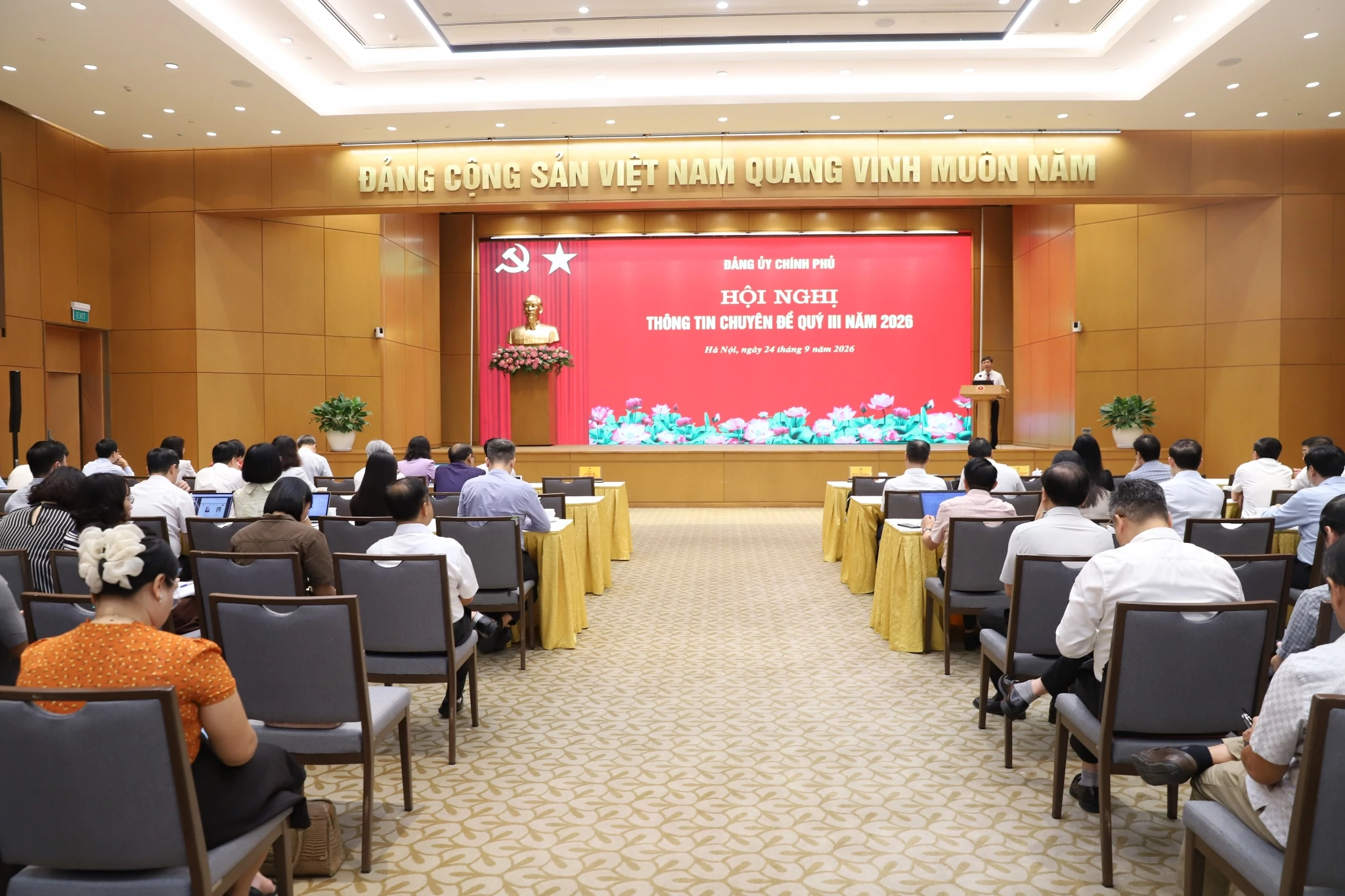 Đảng ủy Chính phủ thúc đẩy thực hành tư tưởng, đạo đức, phương pháp, phong cách Hồ Chí Minh Đảng ủy Chính phủ thúc đẩy thực hành tư tưởng, đạo đức, phương pháp, phong cách Hồ Chí Minh