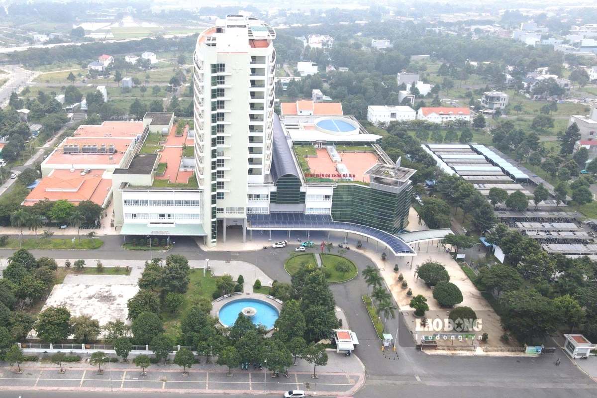 Hiện trạng Bệnh viện Đa khoa Bà Rịa vào tháng 9.2026. Ảnh: Thành An
