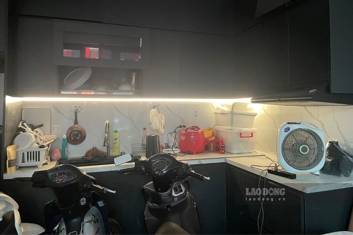 Trong thời gian chưa bán được nhà, chủ nhà cho thuê nhà trong ngõ từ 4-5 tầng với giá 16 triệu đồng/tháng. Ảnh: Bảo Anh (chụp ngày 1.10.2026)