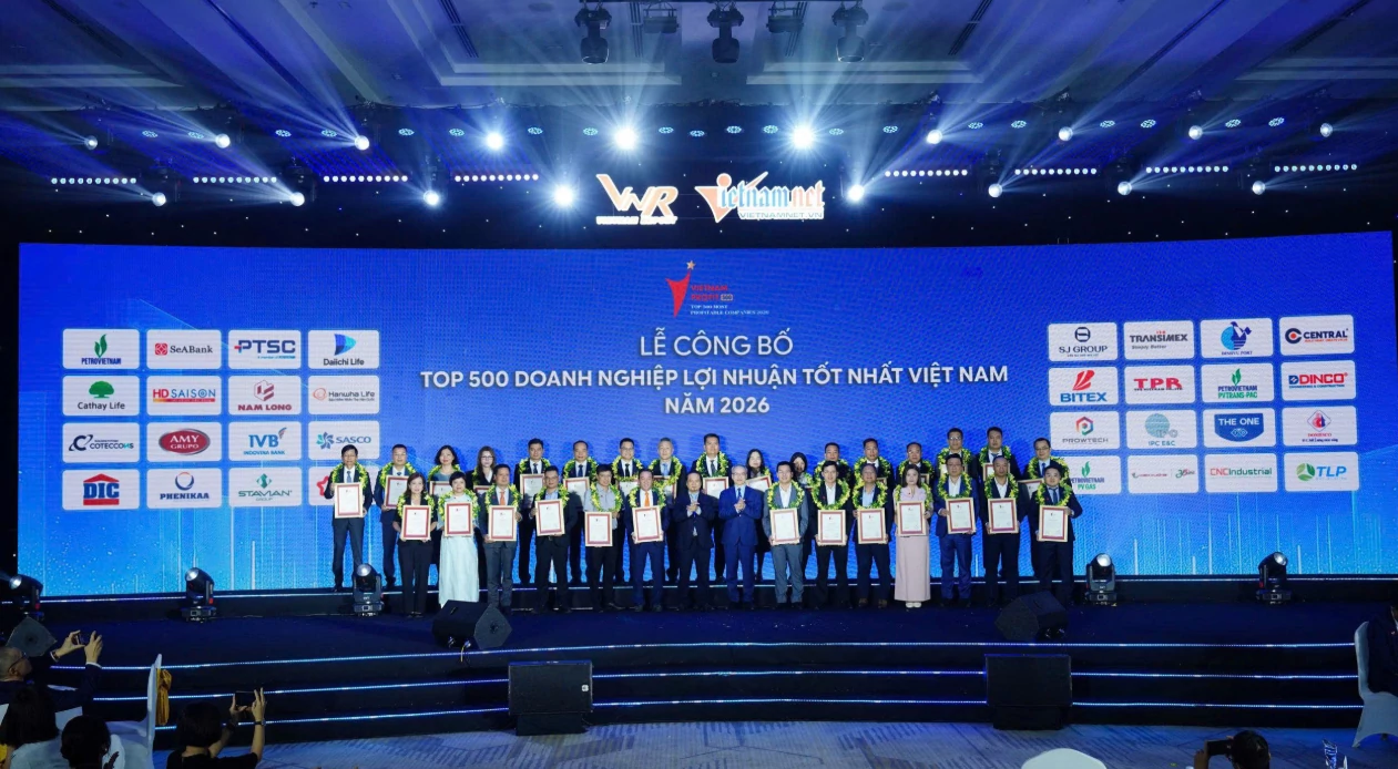 Công bố Bảng xếp hạng doanh nghiệp PROFIT500 và Top 10, Top 5 Công ty uy tín một số ngành trọng điểm năm 2026 Công bố Bảng xếp hạng doanh nghiệp PROFIT500 và Top 10, Top 5 Công ty uy tín một số ngành trọng điểm năm 2026